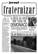 1ª página do Jornal Fraternizar N.º 170