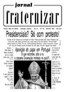 1ª página do Jornal Fraternizar N.º 178